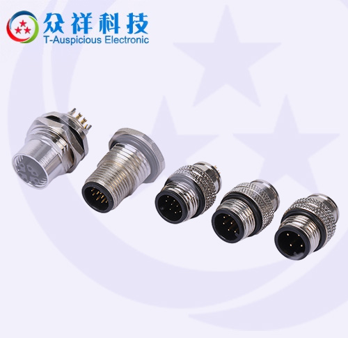 M12系列 IP67電纜連接器或醫(yī)療應用連接器